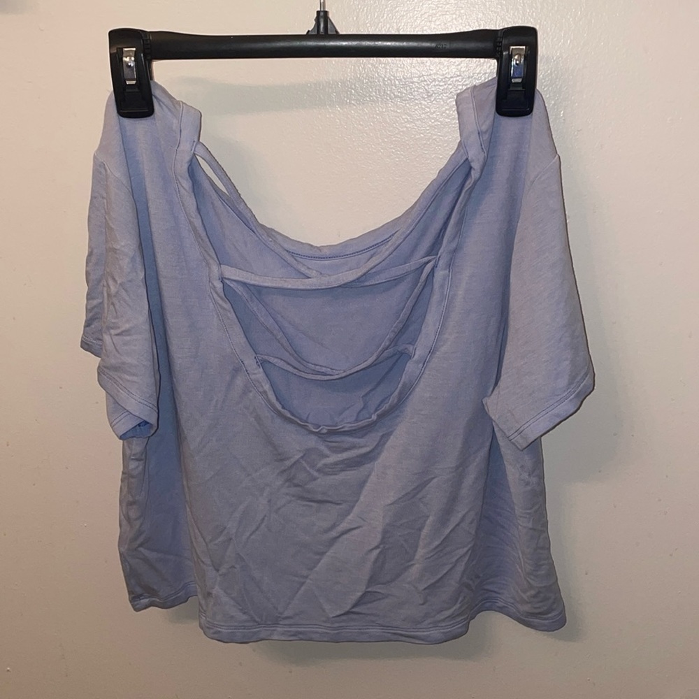 American Eagle Soft & Sexy Cropped Shirt